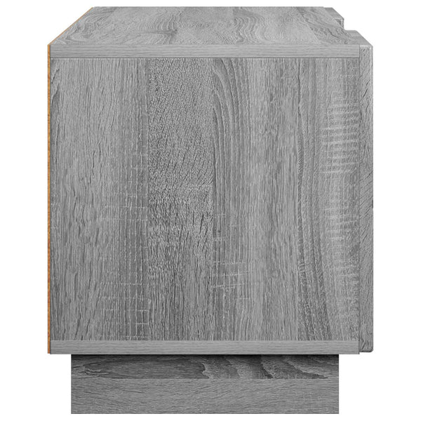 TV-teline 140 x 34.5 x 40 cm Harmaa Sonoma Tekninen puu
