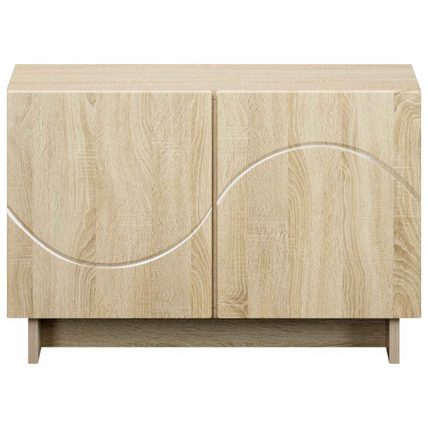 TV-taso 60 x 34.5 x 40 cm Sonoma-tammi Tekninen puu