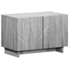 TV-taso 60 x 34.5 x 40 cm Harmaa Sonoma Tekninen puu