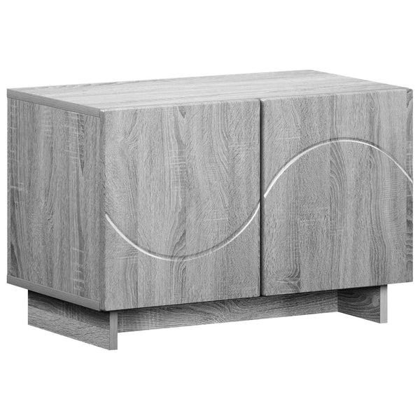 TV-taso 60 x 34.5 x 40 cm Harmaa Sonoma Tekninen puu