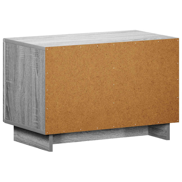 TV-taso 60 x 34.5 x 40 cm Harmaa Sonoma Tekninen puu