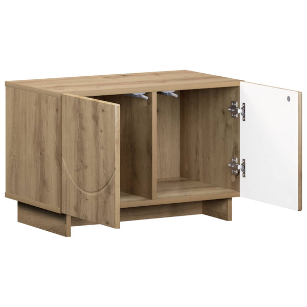 TV-taso 60 x 34.5 x 40 cm Artisaanitammi Tekninen puu