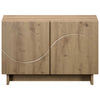TV-taso 60 x 34.5 x 40 cm Artisaanitammi Tekninen puu