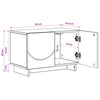 TV-taso 60 x 34.5 x 40 cm Artisaanitammi Tekninen puu