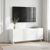 TV-taso 90 x 34.5 x 40 cm valkoinen Tekninen puu