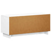 TV-taso 90 x 34.5 x 40 cm valkoinen Tekninen puu