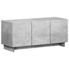 TV-taso 90 x 34.5 x 40 cm Betoninharmaa Tekninen puu