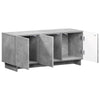 TV-taso 90 x 34.5 x 40 cm Betoninharmaa Tekninen puu