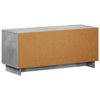 TV-taso 90 x 34.5 x 40 cm Betoninharmaa Tekninen puu