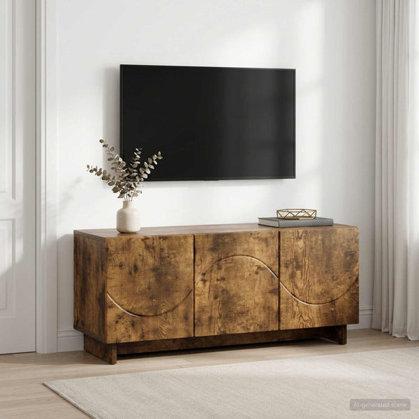 TV-taso 90 x 34.5 x 40 cm Savutammi Tekninen puu