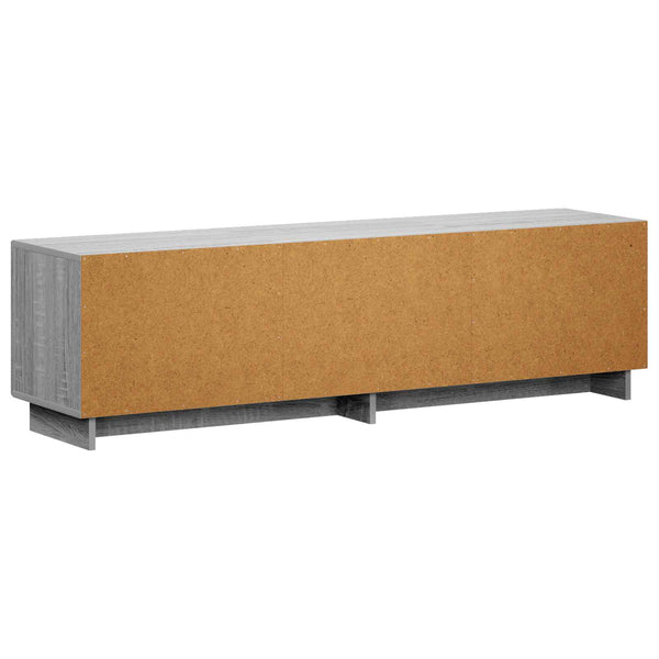 TV-taso 140 x 34,5 x 40 cm Harmaa Sonoma Tekninen puu