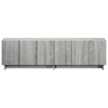 TV-taso 140 x 34,5 x 40 cm Harmaa Sonoma Tekninen puu