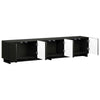 TV-taso 180 x 34,5 x 40 cm Musta Tekninen puu