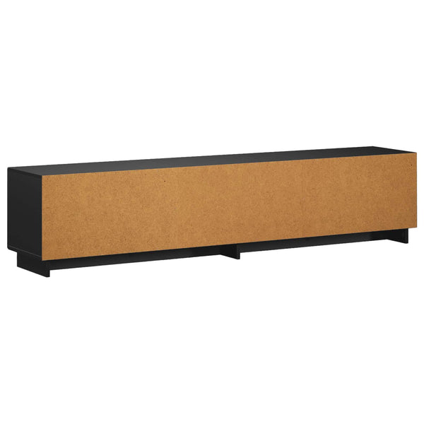 TV-taso 180 x 34,5 x 40 cm Musta Tekninen puu