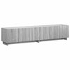 TV-taso 180 x 34,5 x 40 cm Harmaa Sonoma Tekninen puu