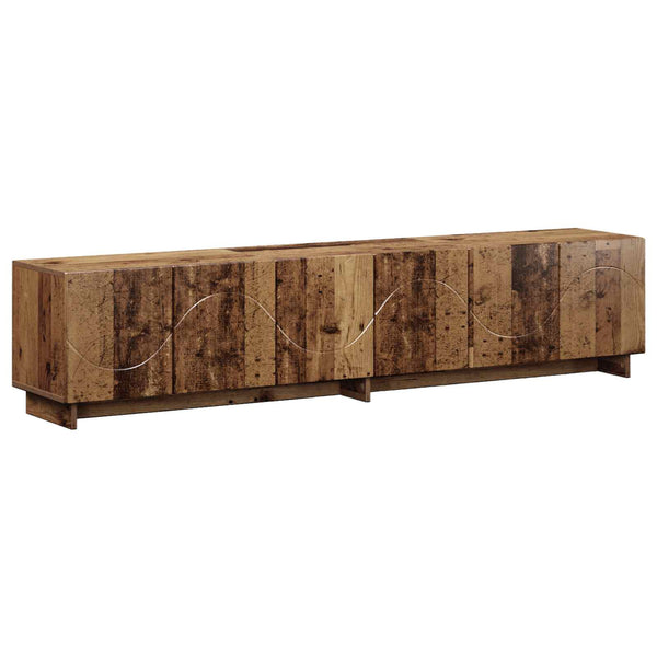TV-taso 179.5 x 34.5 x 40 cm Vanha puu Tekninen puu
