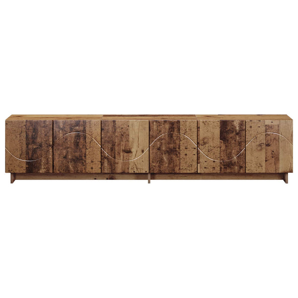 TV-taso 179.5 x 34.5 x 40 cm Vanha puu Tekninen puu