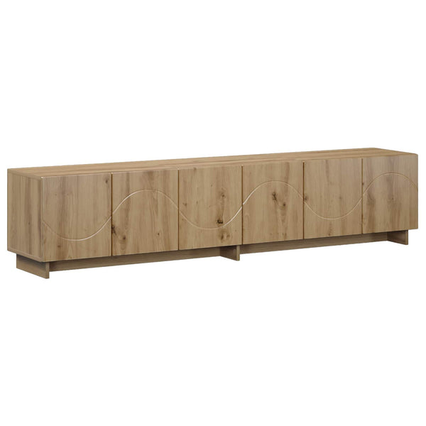 TV-taso 180 x 34,5 x 40 cm Artisaanitammi Tekninen puu