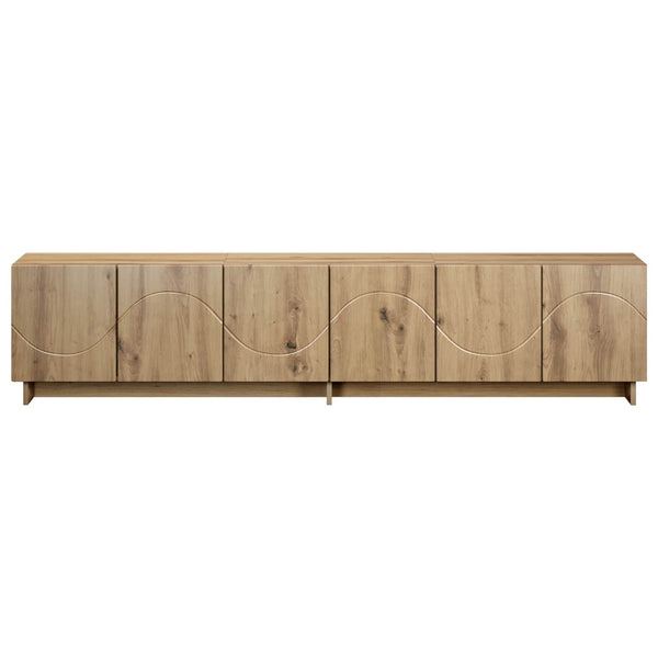 TV-taso 180 x 34,5 x 40 cm Artisaanitammi Tekninen puu