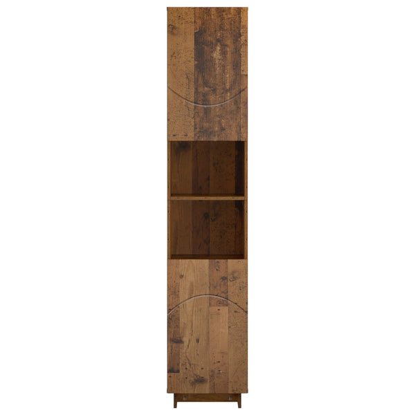 Kylpyhuonekaappi Vanha puu 36,5 x 38 x 180 cm Tekninen puu