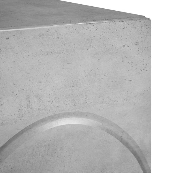 Kylpyhuonekaappi Betoninharmaa 60 x 41 x 58 cm Tekninen puu