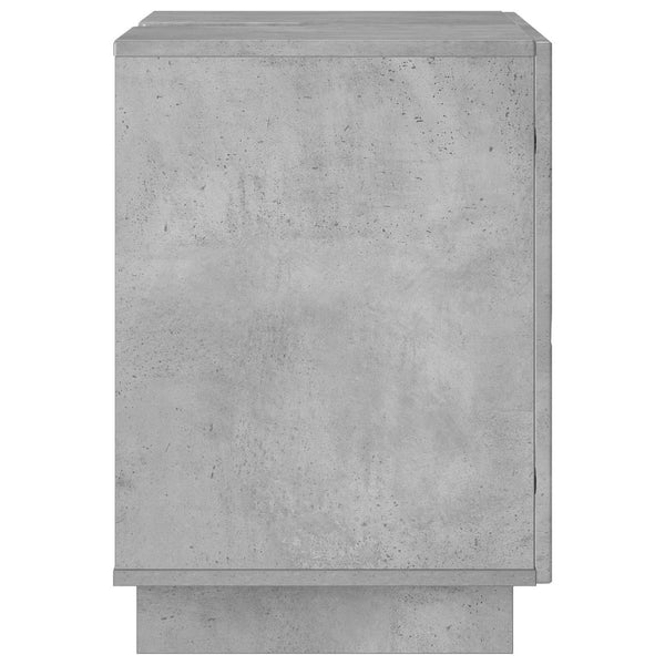 Kylpyhuoneen kaappi Betoninharmaa 101 x 41 x 58 cm Tekninen puu