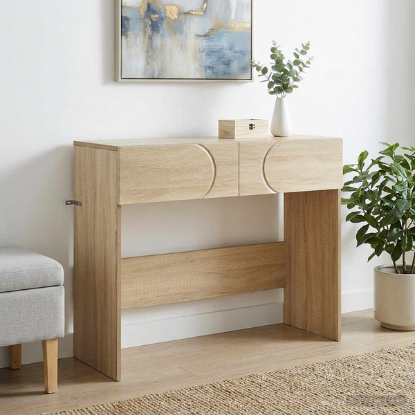 Konsolipöytä Sonoma-tammi 96,5 x 38 x 75 cm Tekninen puu