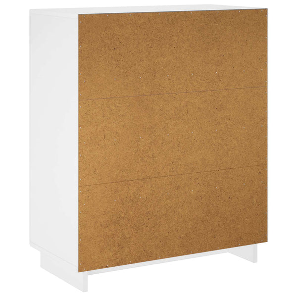 Kenkäkaappi 73 x 38 x 87,5 cm Tekninen puu valkoinen