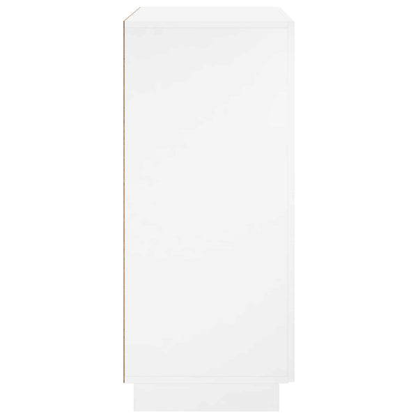 Kenkäkaappi 73 x 38 x 87,5 cm Tekninen puu valkoinen