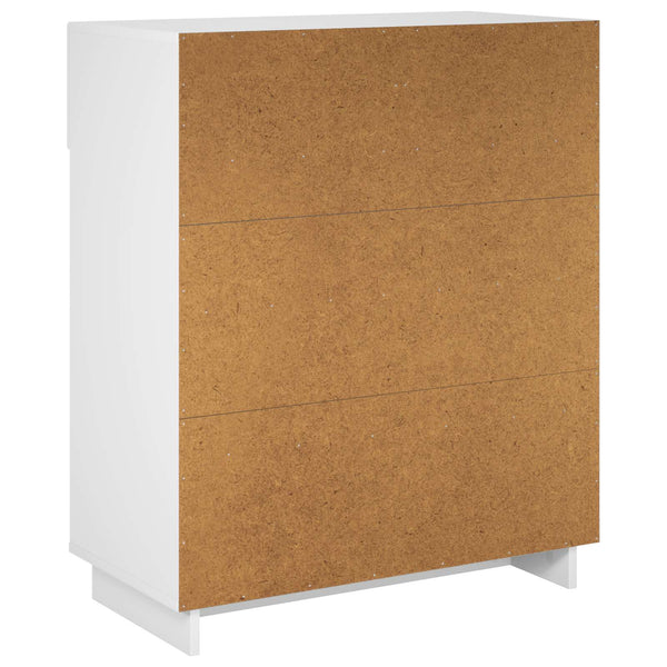 Kenkäkaappi 73 x 38 x 87,5 cm tekninen puu valkoinen