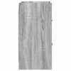 Yöpöydät 2 kpl Harmaa Sonoma 40 x 30 x 60 cm Tekninen puu