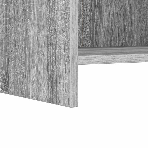 Yöpöydät 2 kpl Harmaa Sonoma 40 x 30 x 60 cm Tekninen puu
