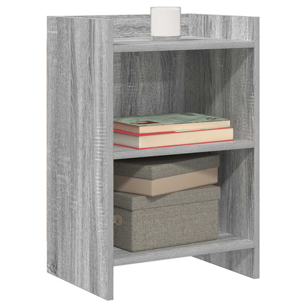 Yöpöydät 2 kpl Harmaa Sonoma 40 x 30 x 60 cm Tekninen puu