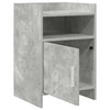 Yöpöydät 2 kpl Betoninharmaa 40 x 36 x 60 cm Tekninen puu