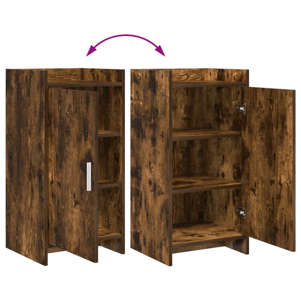 Sivupöytä Savutammi 40 x 36 x 80 cm Tekninen puu