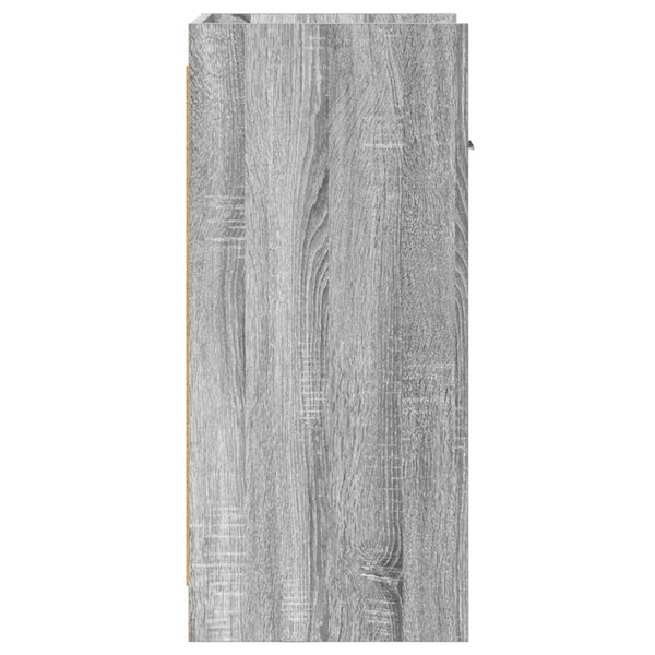 Sivupöytä Harmaa Sonoma 40 x 36 x 80 cm Tekninen puu