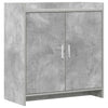 Sivupöytä Betoninharmaa 72 x 36 x 80 cm Tekninen puu