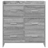 Sivupöytä Harmaa Sonoma 75 x 33 x 80 cm Tekninen puu