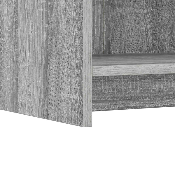 Sivupöytä Harmaa Sonoma 75 x 36 x 80 cm Tekninen puu