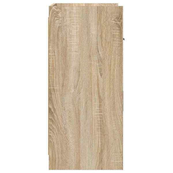 Sivupöytä Sonoma-tammi 75 x 36 x 80 cm Tekninen puu