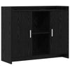 Sivupöytä Black Oak 98,5 x 33 x 80 cm Tekninen puu
