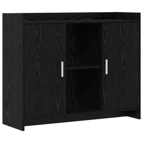 Sivupöytä Black Oak 98,5 x 33 x 80 cm Tekninen puu
