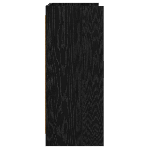 Sivupöytä Black Oak 98,5 x 33 x 80 cm Tekninen puu