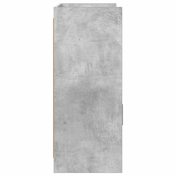 Sivupöytä Betoninharmaa 98,5 x 33 x 80 cm Tekninen puu