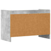 TV-kaappi 71,5 x 33 x 47 cm Betoninharmaa Tekninen puu