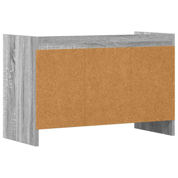 TV-kaappi 71,5 x 33 x 47 cm Harmaa Sonoma Tekninen puu