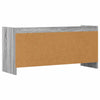 TV-kaappi 100 x 33 x 47 cm Harmaa Sonoma Tekninen puu