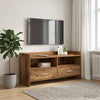 TV-kaappi 100 x 33 x 47 cm Vanha puu Tekninen puu