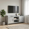 TV-kaappi 102 x 33 x 47 cm Betoninharmaa Tekninen puu