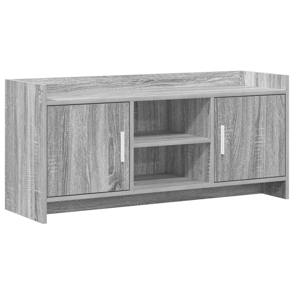 TV-kaappi 102 x 33 x 47 cm Harmaa Sonoma Tekninen puu